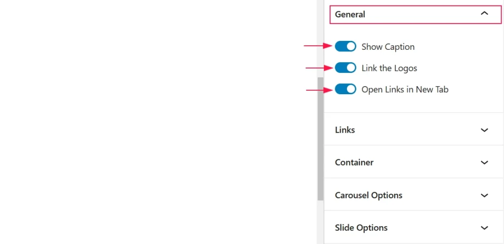 general settings